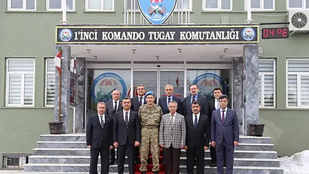 KAYSO'dan 1'inci Komando Tugayına Destek Ziyareti