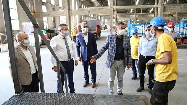 KAYSO'dan Kayseri OSB'de Covid-19 Denetimi