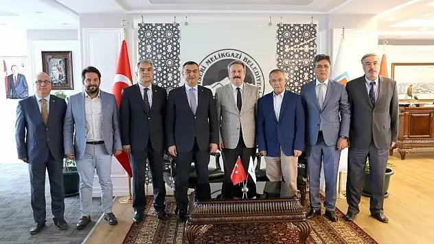 KAYSO'dan Melikgazi Talas ve Hacılar Belediyesine Ziyaret
