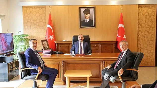 KAYSO'dan Vali Günaydın'a Hayırlı Olsun Ziyareti
