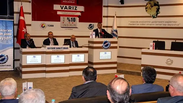 KAYSO Meclisi'nin bu ayki konuğu Vali Süleyman Kamçı oldu