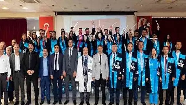 KAYÜ'de şed kuşanma ve mezuniyet töreni