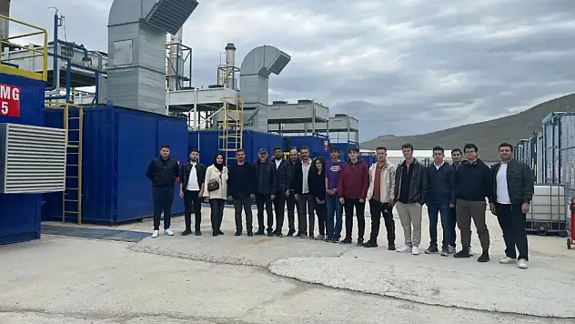 KAYÜ öğrencileri atıktan enerji üretimini inceledi