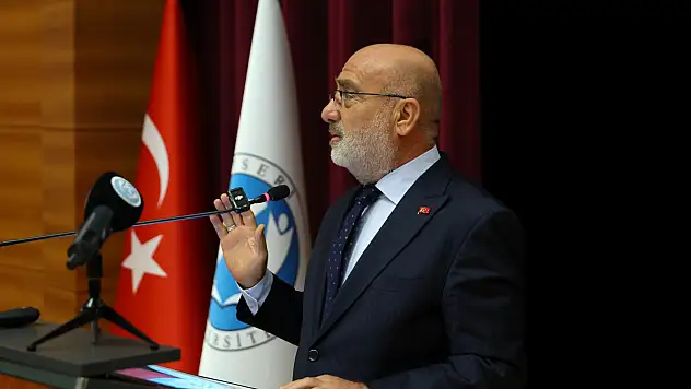 KAYÜ Rektörü Karamustafa: Üniversite sadece meslek eğitimi değildir