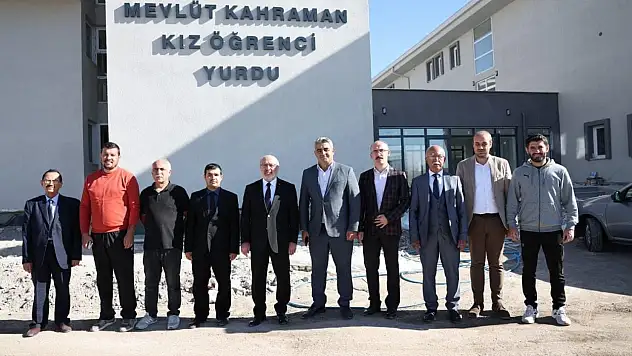 Rektör Tomarza'da