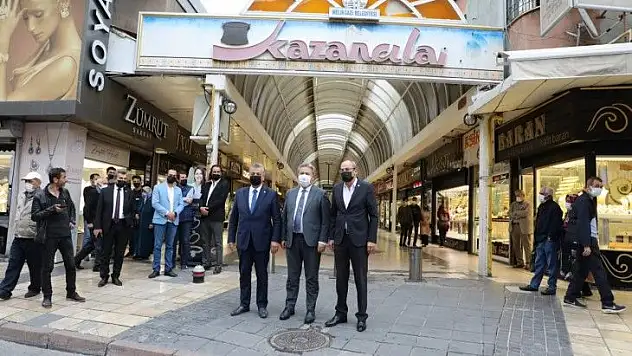 Kazancılar Çarşısı yenileniyor