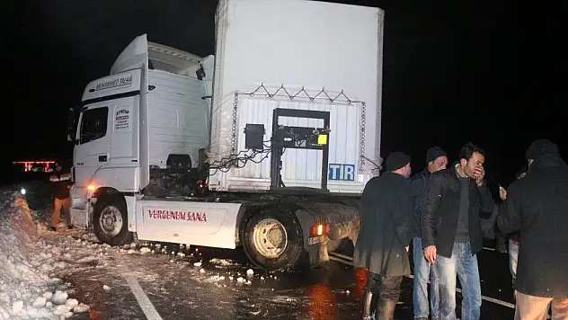 Kazayı görünce bildiğim ne kadar dua varsa içimden ettim