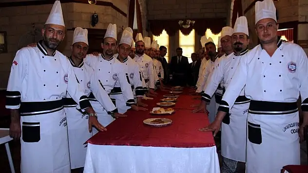 Kebapçılar Ustalık Belgesini yemin ederek aldı
