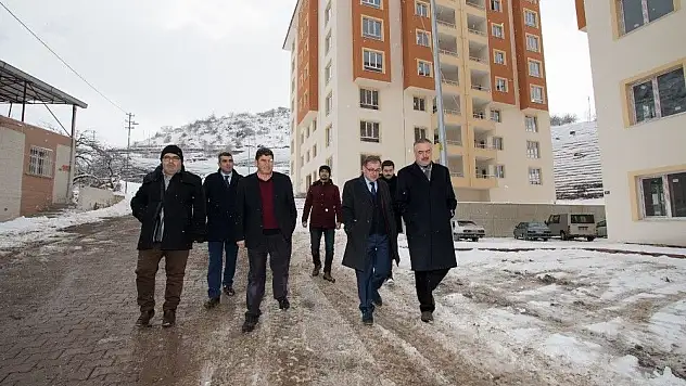 Kentsel Dönüşüm Projesi'nde anahtarlar sahiplerini buldu
