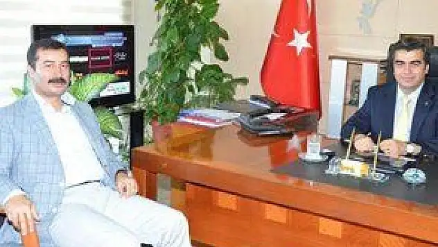 KESKİN'DEN VALİ'YE HAYIRLI OLSUN ZİYARETİ