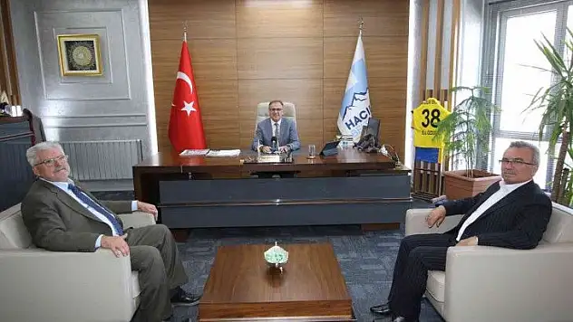 Övüç'ten Başkan Özdoğan'a veda ziyareti