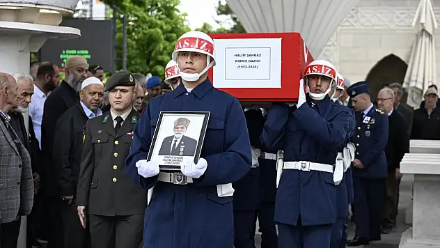 Gazi Halim Şahbaz toprağa verildi