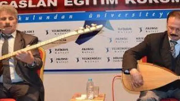 KILIÇASLANLI ÖĞRENCİLER, ÂŞIKLIK GELENEĞİNE SAHİP ÇIKIYOR