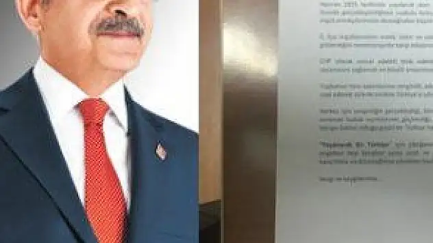 KILIÇDAROĞLU'NDAN KAYSERİ'YE TEŞEKKÜR