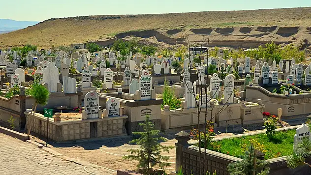 Kayseri'de 4 kişi vefat etti (20 Nisan Pazar)