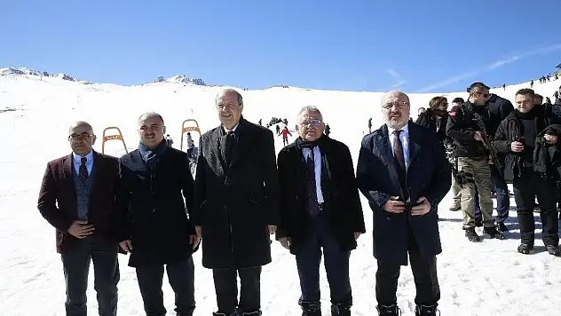 KKTC Başbakanı Tatar Erciyes'e hayran kaldı