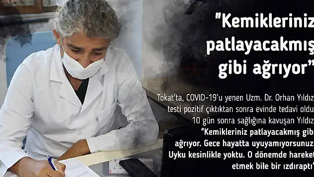 Koca'dan ibretlik paylaşım 'Kemikleriniz patlayacakmış gibi ağrıyor'