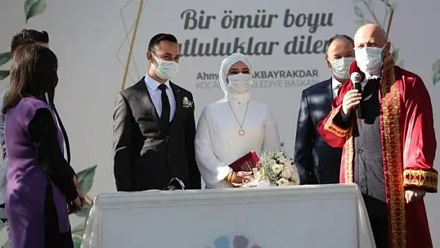Kocasinan, 2020 yılında 2 bin 800 mutlu evliliğin temelini attı