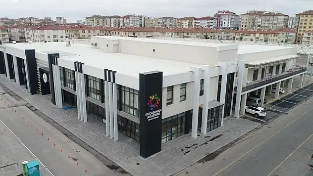 Kocasinan Akademi Mimarsinan Tesisi açılıyor
