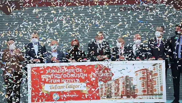 7 projenin temeli atıldı, 5 projenin de açılışı yapıldı