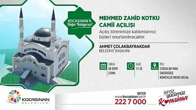Kocasinan Belediyesi etkinlik yapacak...