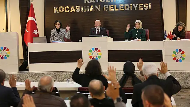 Kocasinan Belediyesi'nde seçim! Kimler göreve geldi?