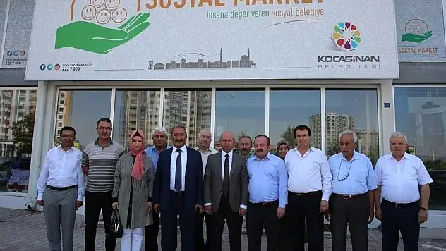 Kocasinan Belediyesi 'Sosyal Market' projesiyle muhtaçları yalnız bırakmıyor