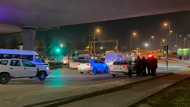 Kocasinan Bulvarı'nda trafik kazası