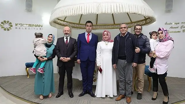 Kocasinan'da 6 Ayda Bin 255 Çift, Mutluluğa İmza Attı