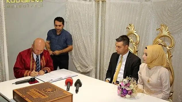 Kocasinan'da 3 bin çift 'Evet' dedi