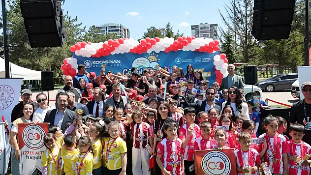 Kocasinan'da çocuklar doyasıya eğlendi
