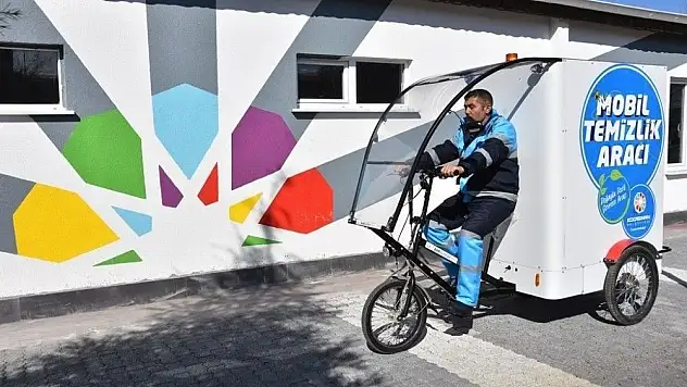 Kocasinan'da doğayla dost çevreci araçlar yolda