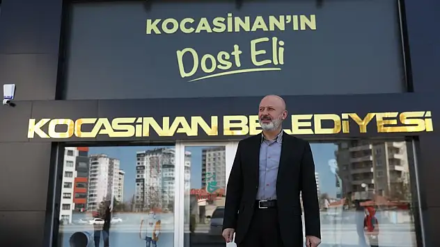 Kocasinan'da Dost Mağaza'da vatandaşlara sevgi puanları ile bayramlık alışveriş keyfi