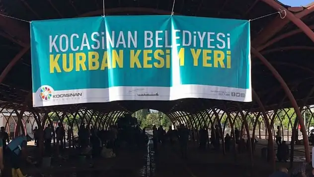 Kocasinan'da Kurban Bayramı mesaisi tamamlandı!