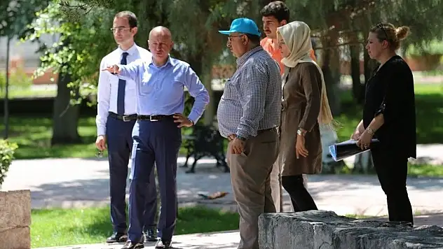 Kocasinan'da park yapımı rekora koşuyor