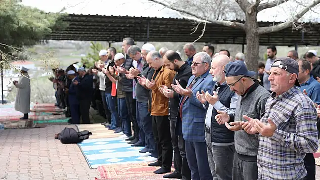 Kocasinan'da yağmur ve şükür duası