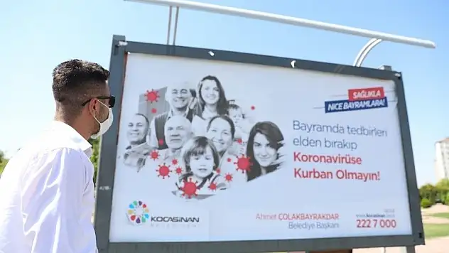 Kocasinan'dan 'Covid-19' uyarılı bayram kutlaması