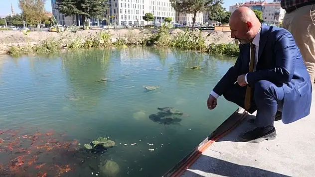 Kocasinan'dan Kayseri'ye ekolojik göletli doğal yaşam alanı