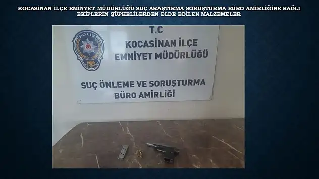 Polis 33 olayı aydınlattı!