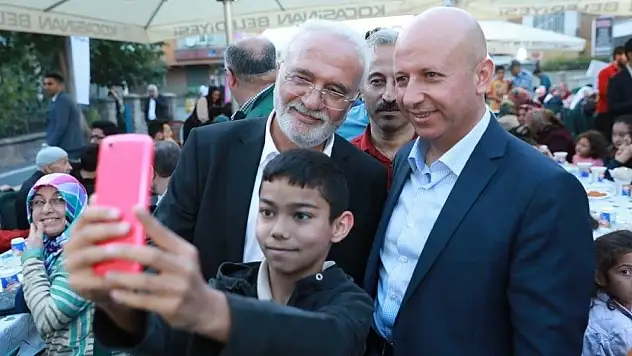 Kocasinan'ın iftarına 3 bin kişi katıldı