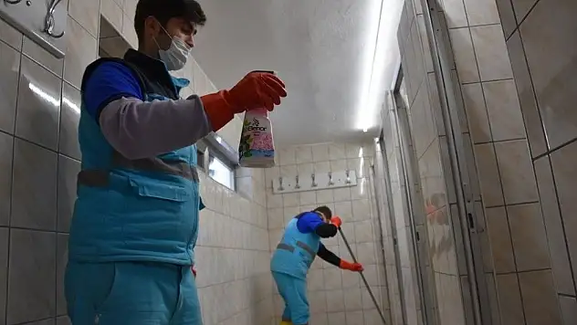 Kocasinan okullarında hijyen çalışmaları devam ediyor
