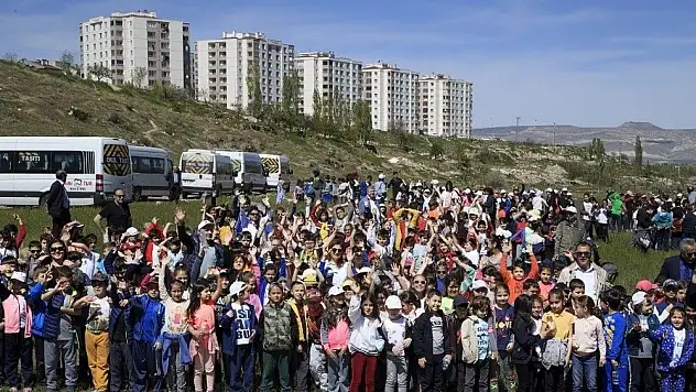 Kocasinan Parkında ağaçlandırma etkinliği