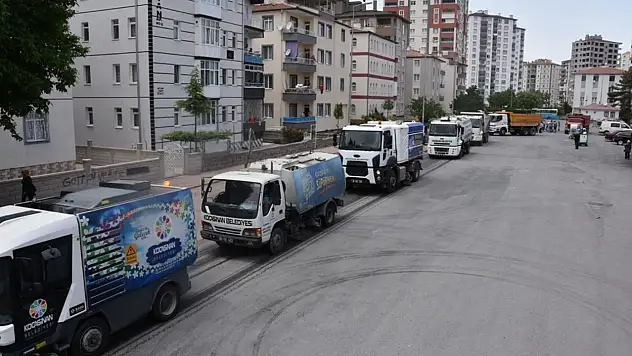 Kocasinan pırıl pırıl yapılıyor