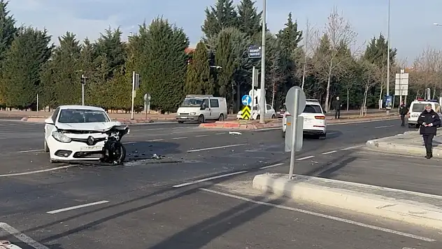 Komando Caddesi'nde kaza