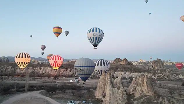 Komşuya turist akını! Görsel şölen...