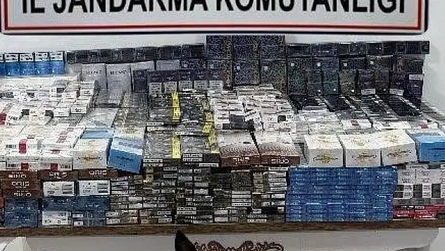 Kontrol esnasında 3 bin 606 paket ele geçirildi!