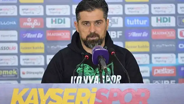 Konyaspor Teknik Direktörü Palut: 'Ligdeki yarışımıza devam ediyoruz'