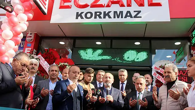 Korkmaz Eczanesi hizmete açıldı