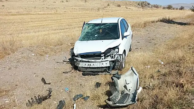 Kayseri'de korkutan kaza: 1 kişi...