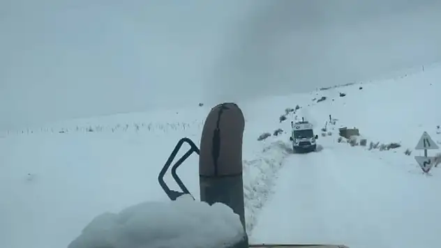 Ekipler köydeki hasta için seferber oldu